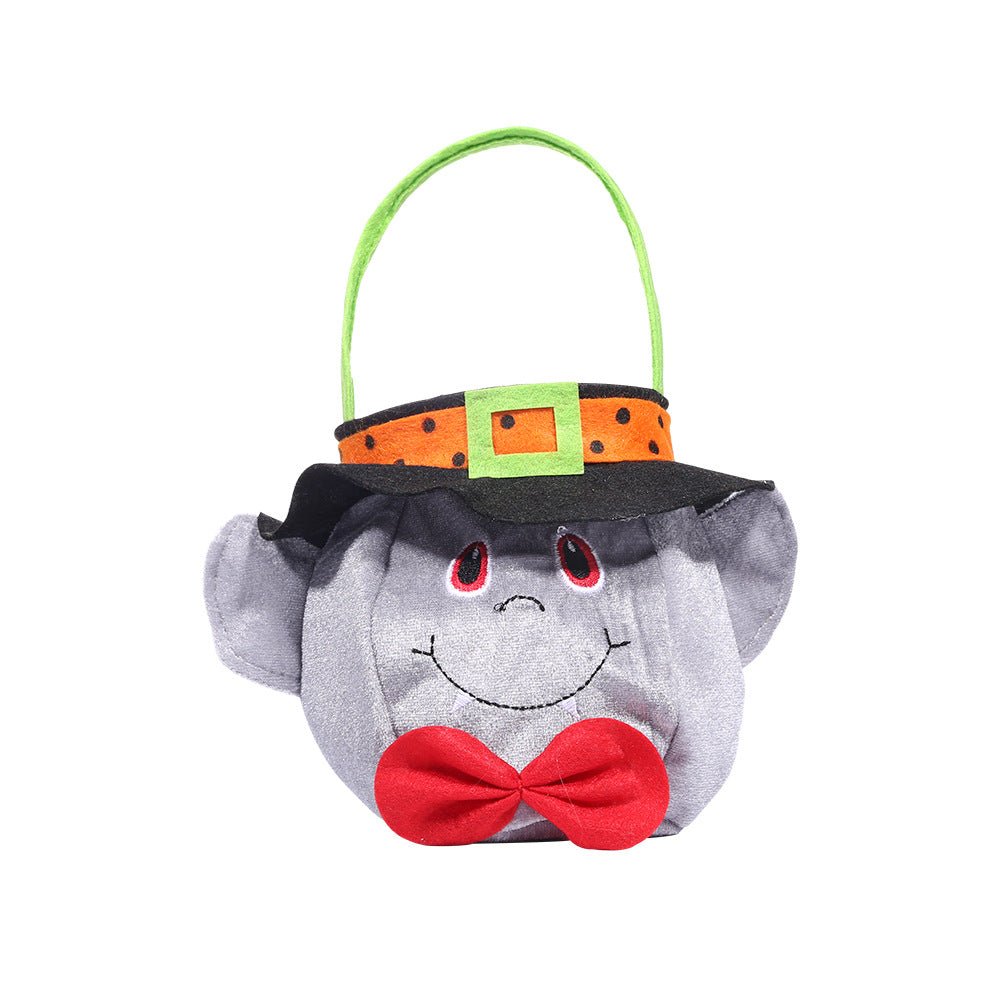 Bolsa Porta-Doces de Halloween – 4 Personagens