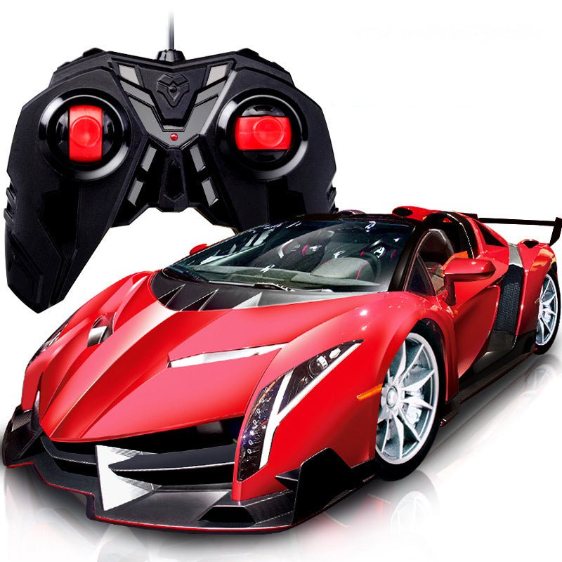 Carrinho de Corrida de Controle Remoto 1:16 com LED