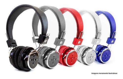 Headphone Bluetooth B05 com Microfone, FM e MP3