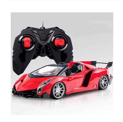Carrinho de Corrida de Controle Remoto 1:16 com LED
