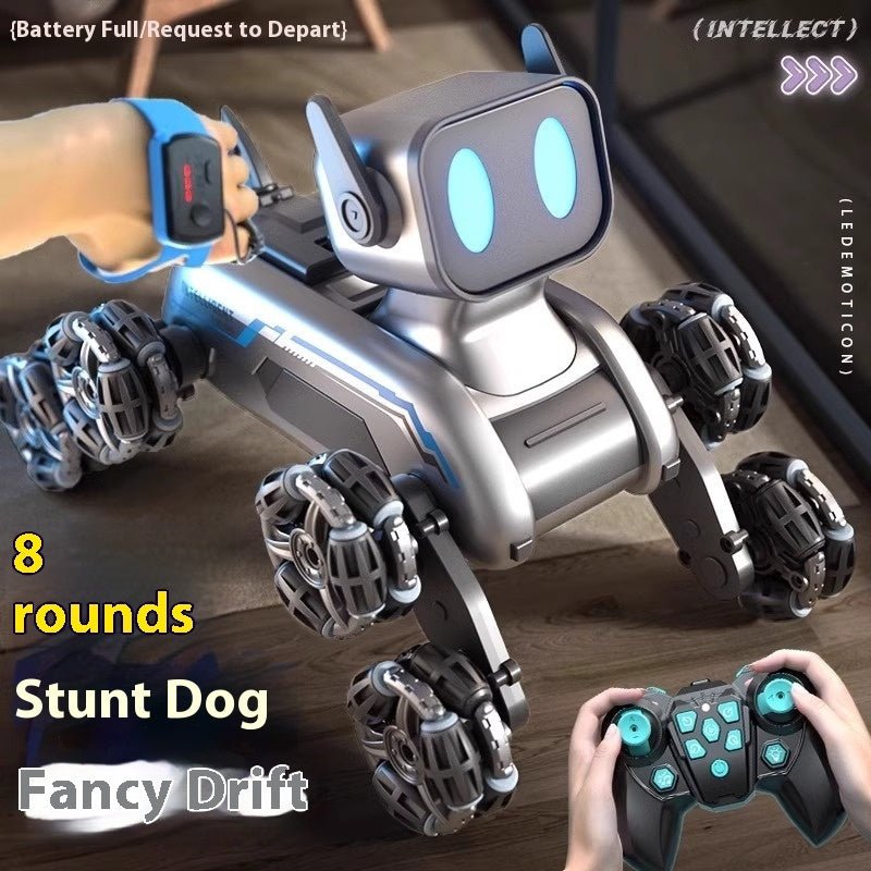 Cachorro Robô Transformável de Controle Remoto