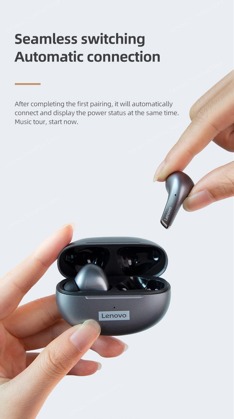 Fone Bluetooth Lenovo LP5 TWS HiFi