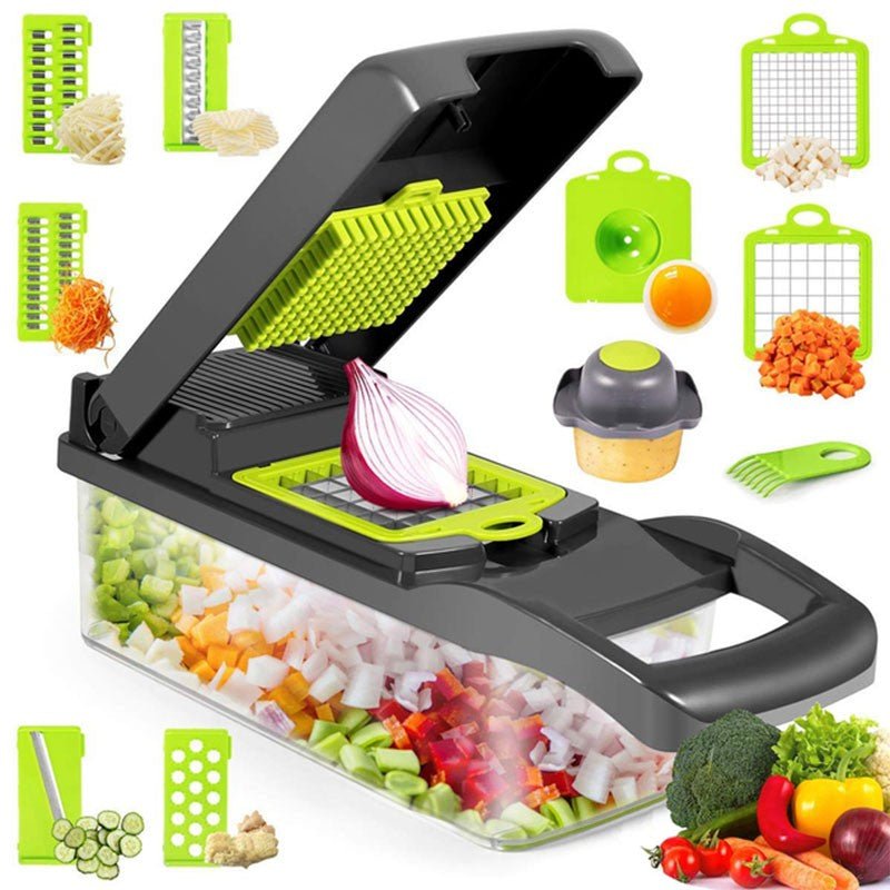 Cortador Multifuncional de Frutas e Legumes
