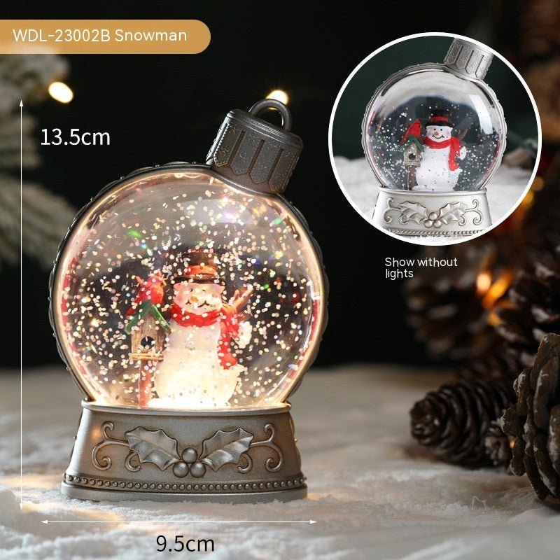 Enfeite Natalino LED Decorativo com Efeito de Chama