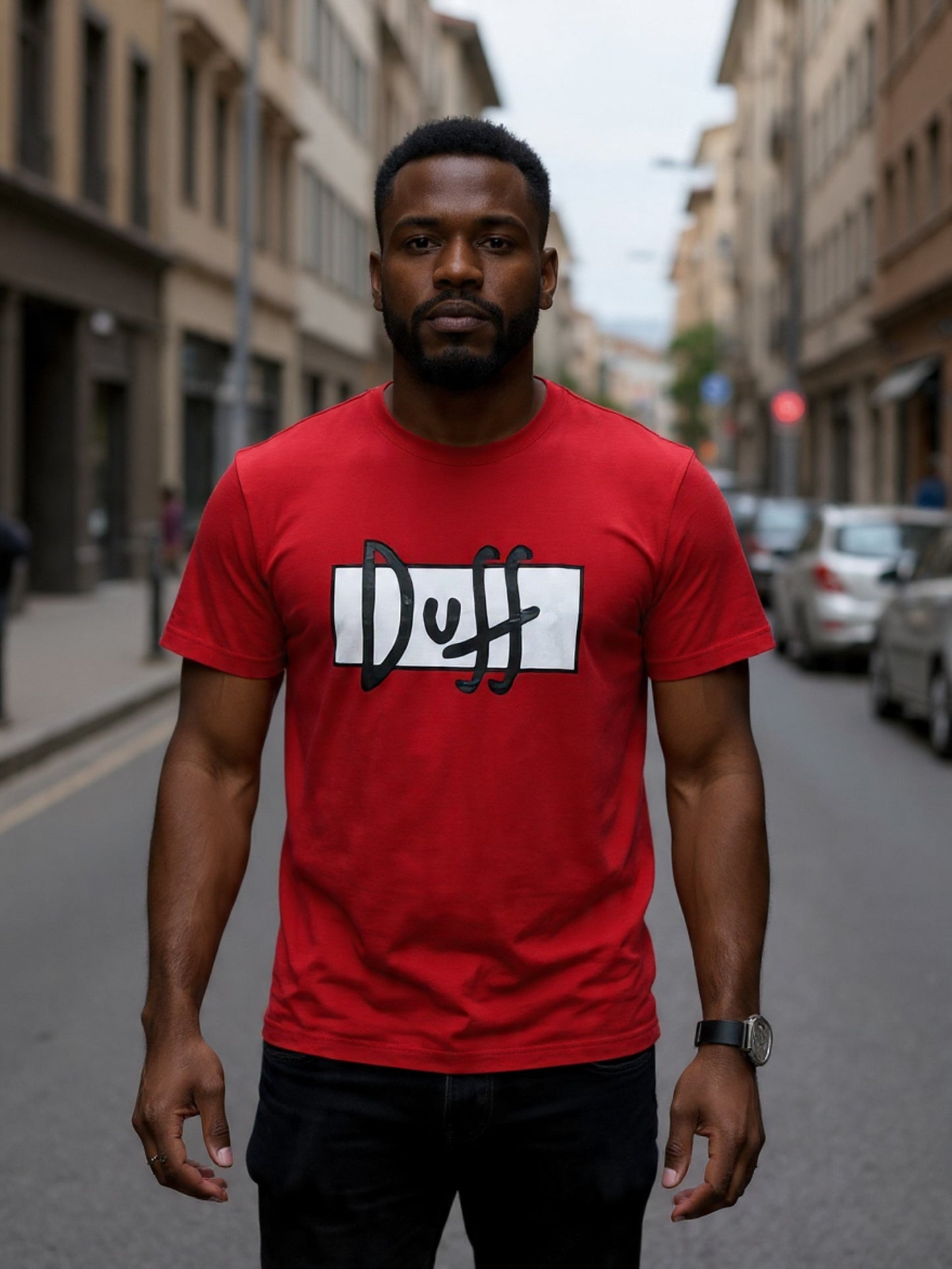 Camiseta Duff The Simpsons 100% Algodão Fio 30.1 Penteado