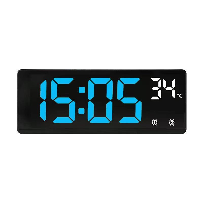 Despertador Digital LED com Temperatura e Função Soneca