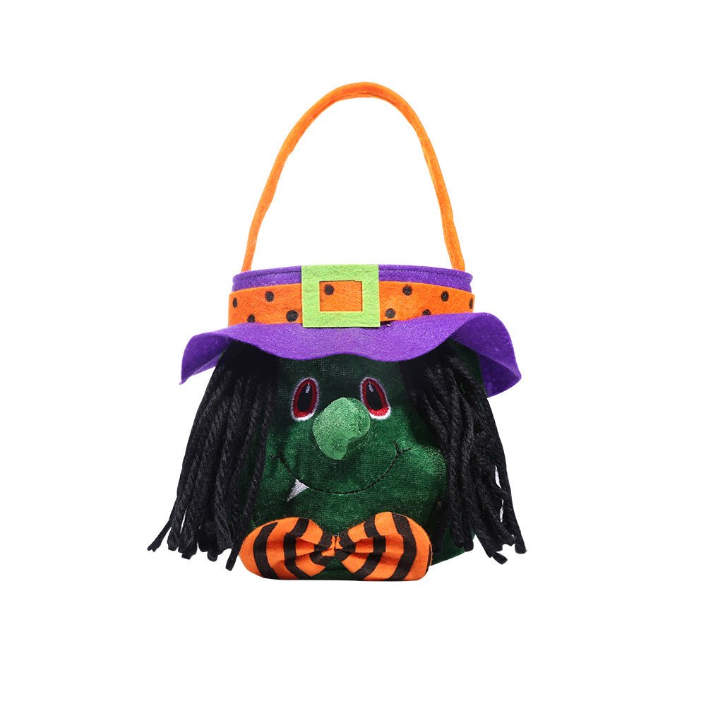 Bolsa Porta-Doces de Halloween – 4 Personagens