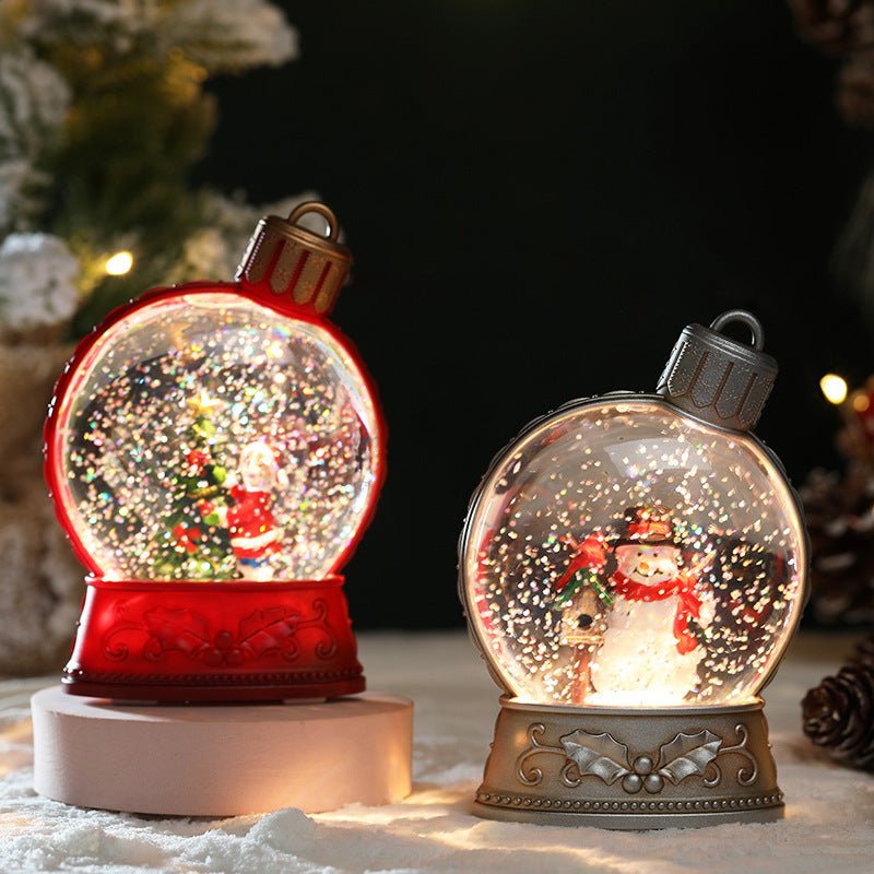 Enfeite Natalino LED Decorativo com Efeito de Chama