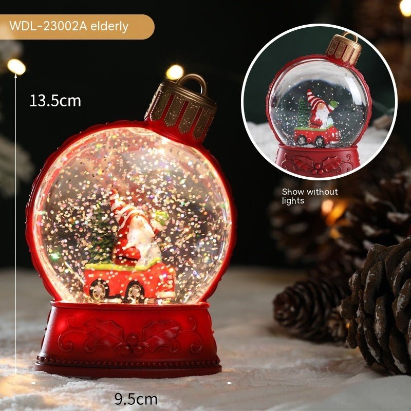 Enfeite Natalino LED Decorativo com Efeito de Chama