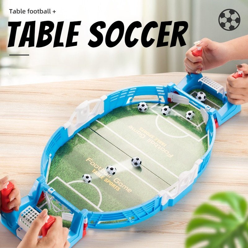 Mini Jogo de Futebol de Mesa Portátil