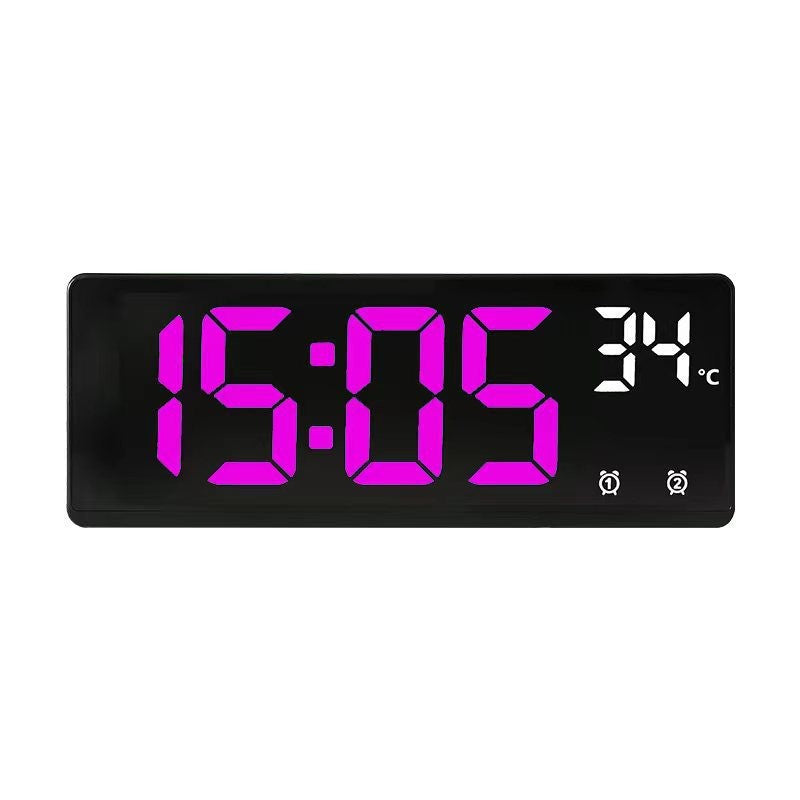 Despertador Digital LED com Temperatura e Função Soneca