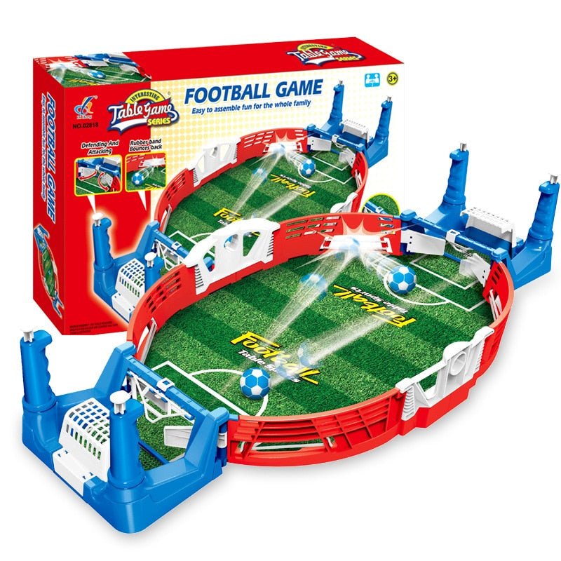 Mini Jogo de Futebol de Mesa Portátil
