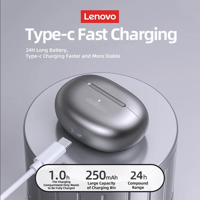 Fone Bluetooth Lenovo LP5 TWS HiFi