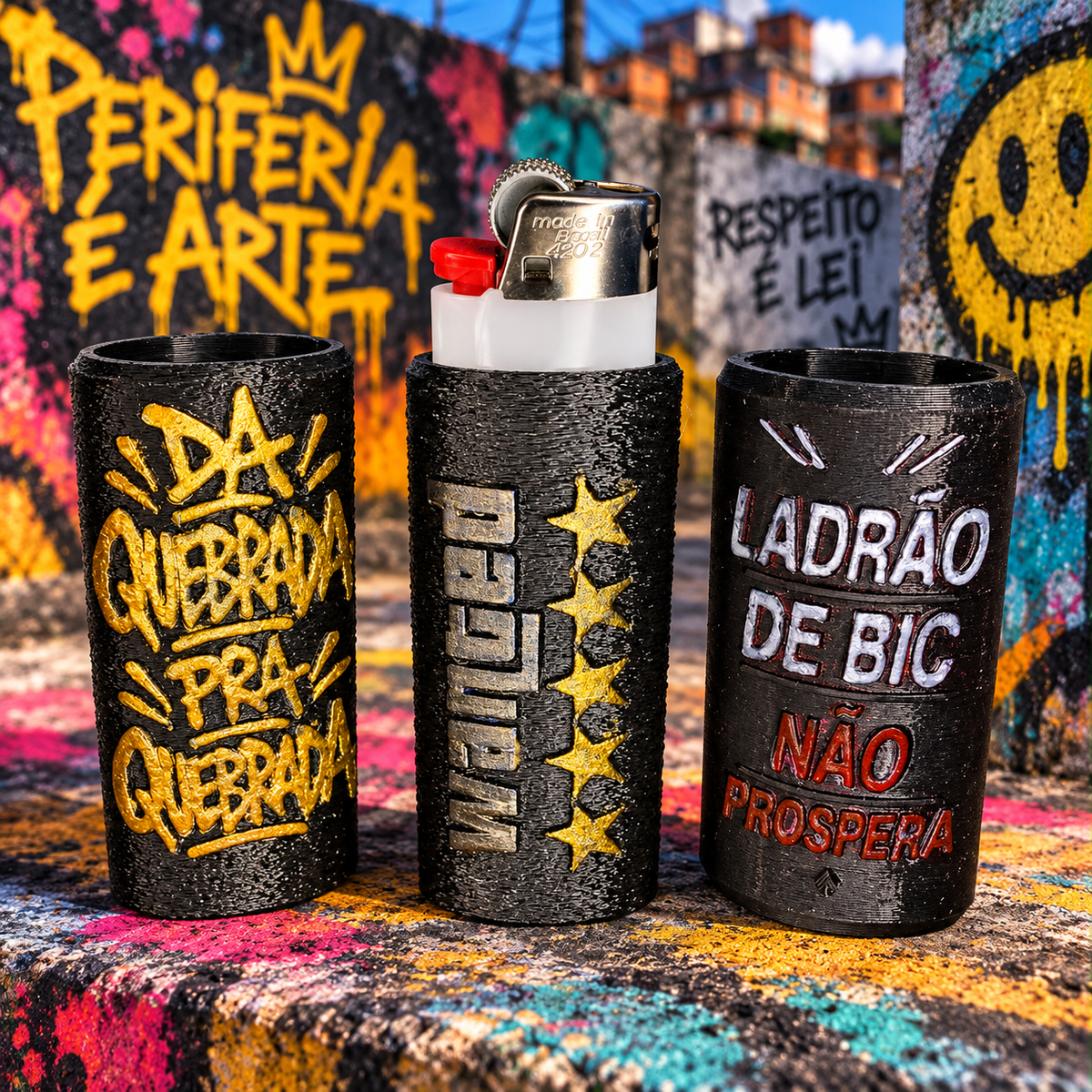 Case 3D para Isqueiro BIC | Artes Sinaily