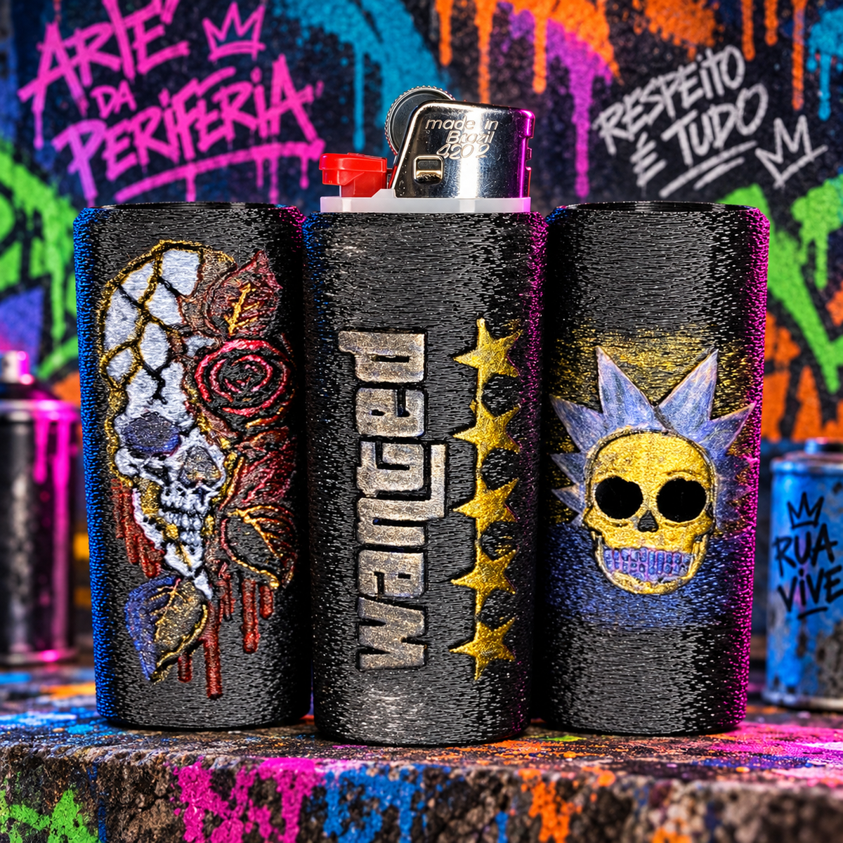 Case 3D para Isqueiro BIC | Artes Sinaily