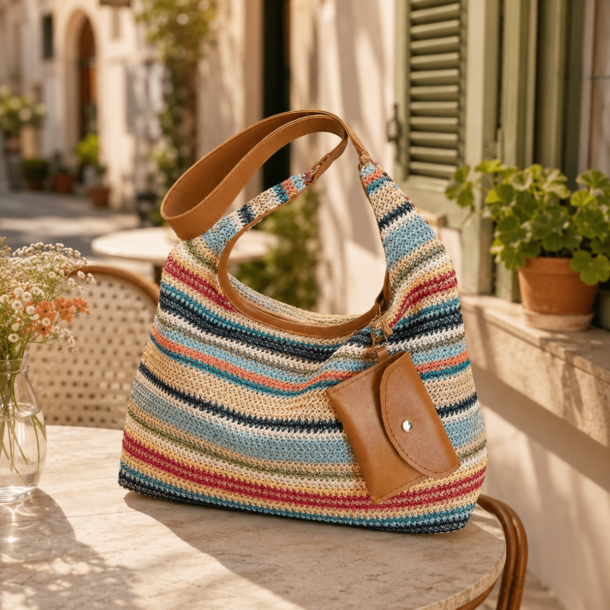 Bolsa Tote Feminina + Carteirinha de Brinde