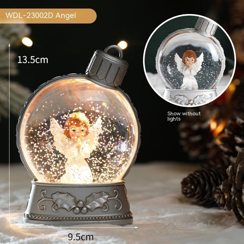 Enfeite Natalino LED Decorativo com Efeito de Chama