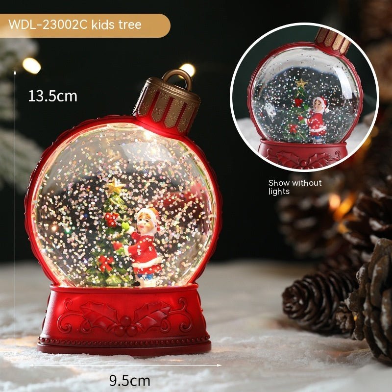 Enfeite Natalino LED Decorativo com Efeito de Chama