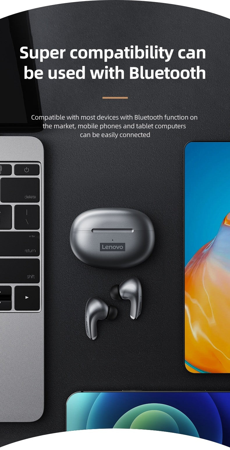 Fone Bluetooth Lenovo LP5 TWS HiFi