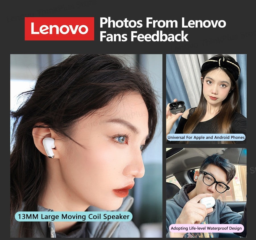 Fone Bluetooth Lenovo LP5 TWS HiFi
