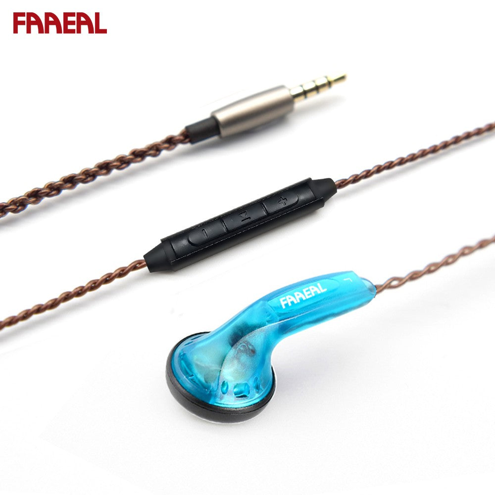 Fone de Ouvido FAAEAL Iris 2.0 com Fio 3,5 mm