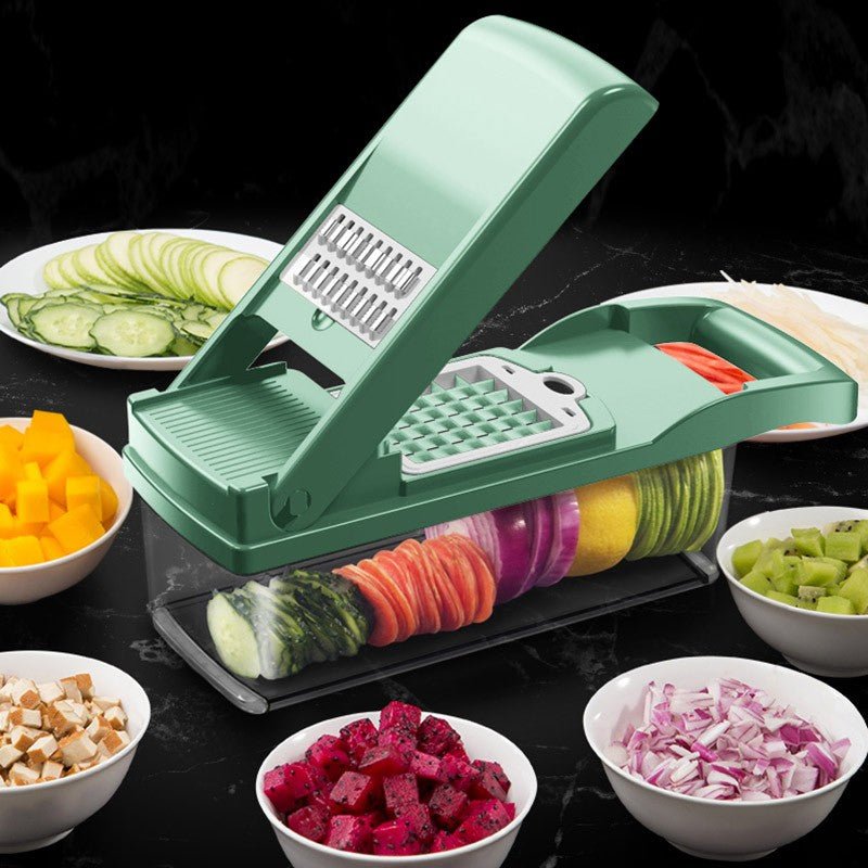 Cortador Multifuncional de Frutas e Legumes
