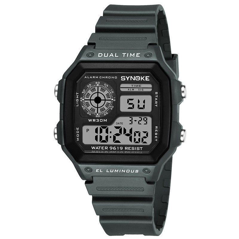 Relógio Digital Esportivo Synoke Militar