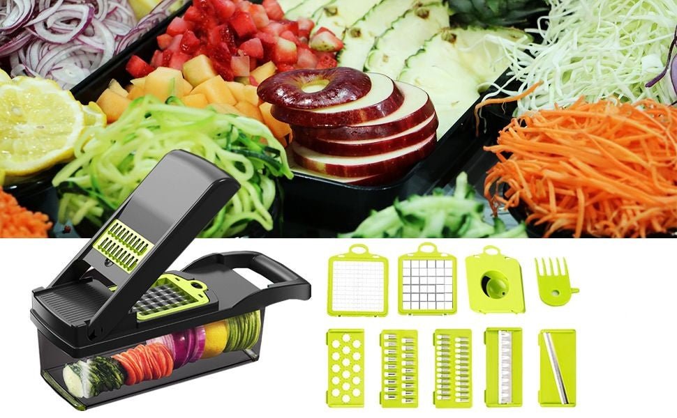 Cortador Multifuncional de Frutas e Legumes