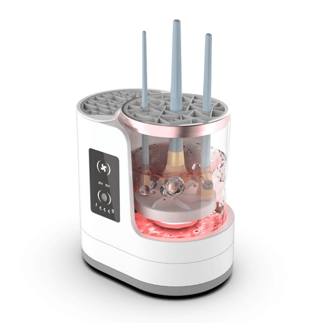 Lavador Elétrico de Pincéis de Maquiagem 2 em 1