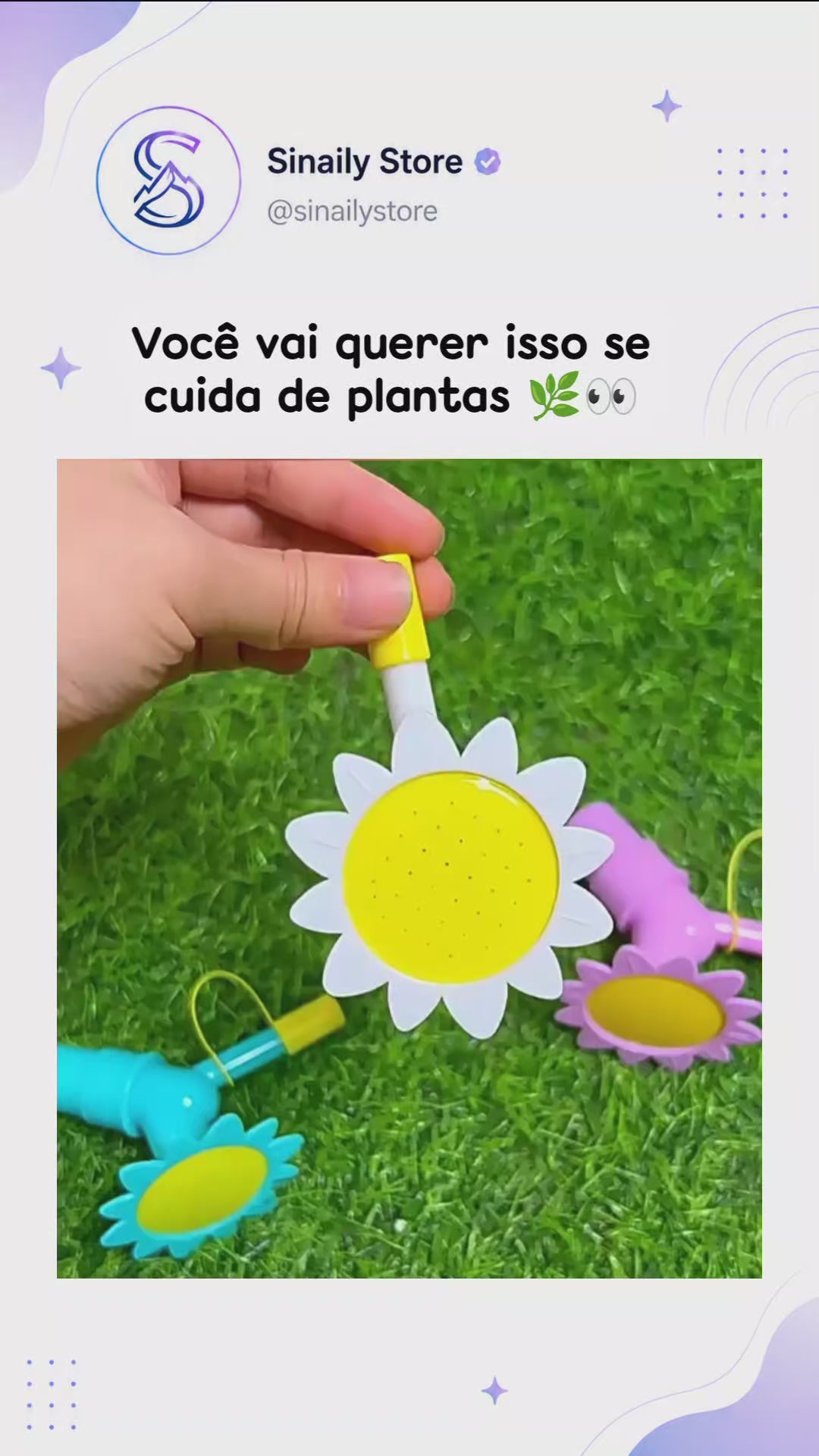 Bico Regador 2 em 1 para Plantas